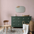 Weathered Checks, Dusty Rose Mural Wallpaper - room preview 02