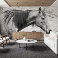 Moke Lake Horse Mural Wallpaper - room preview 02