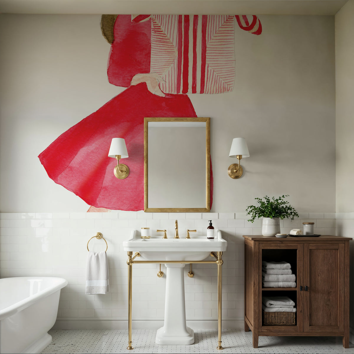 Holiday Prepping III Mural Wallpaper - room preview 02