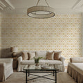The Palm Lattice, Sunflower Mural Wallpaper - room preview 02