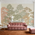 Overleaf Woodland, Green Mural Wallpaper - room preview 02