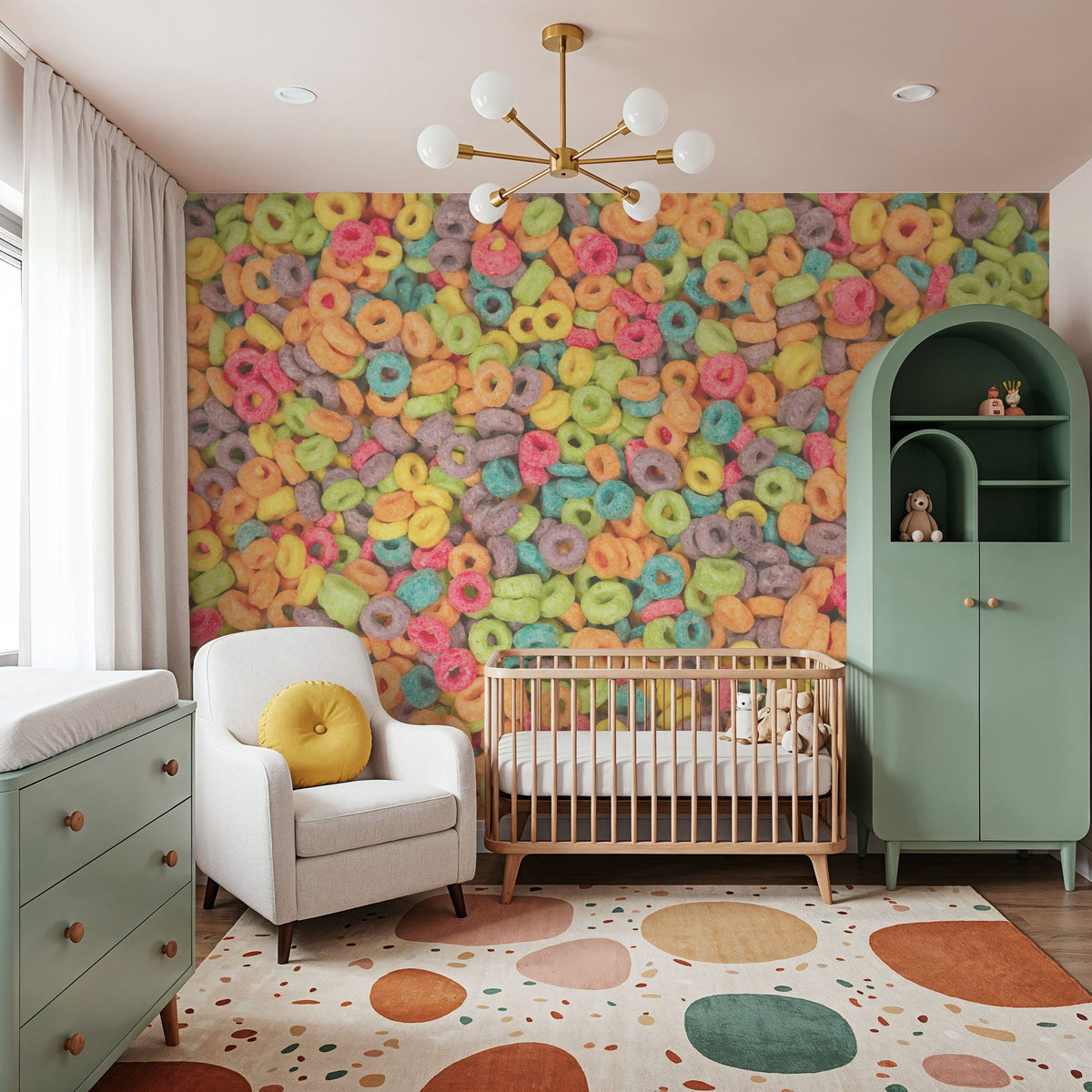 Cereal Dream Mural Wallpaper - room preview 02