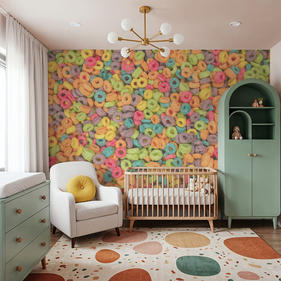 Kids Room Wallpaper Mural – Children Wall Mural – Cereal Dream