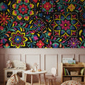 Floral Fiesta I Mural Wallpaper - room preview 02