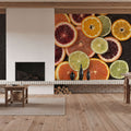 Citrus Drama II Mural Wallpaper - room preview 02