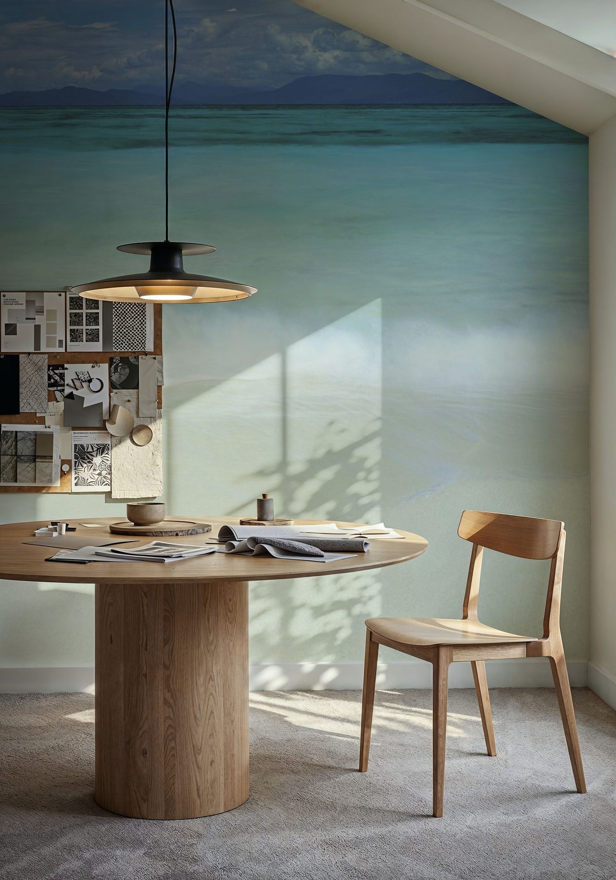Serene Shores Mural Wallpaper - room preview 02