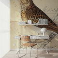 Wood Lark Mural Wallpaper - room preview 02
