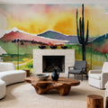 Desert Sunrise Mural Wallpaper - room preview 02
