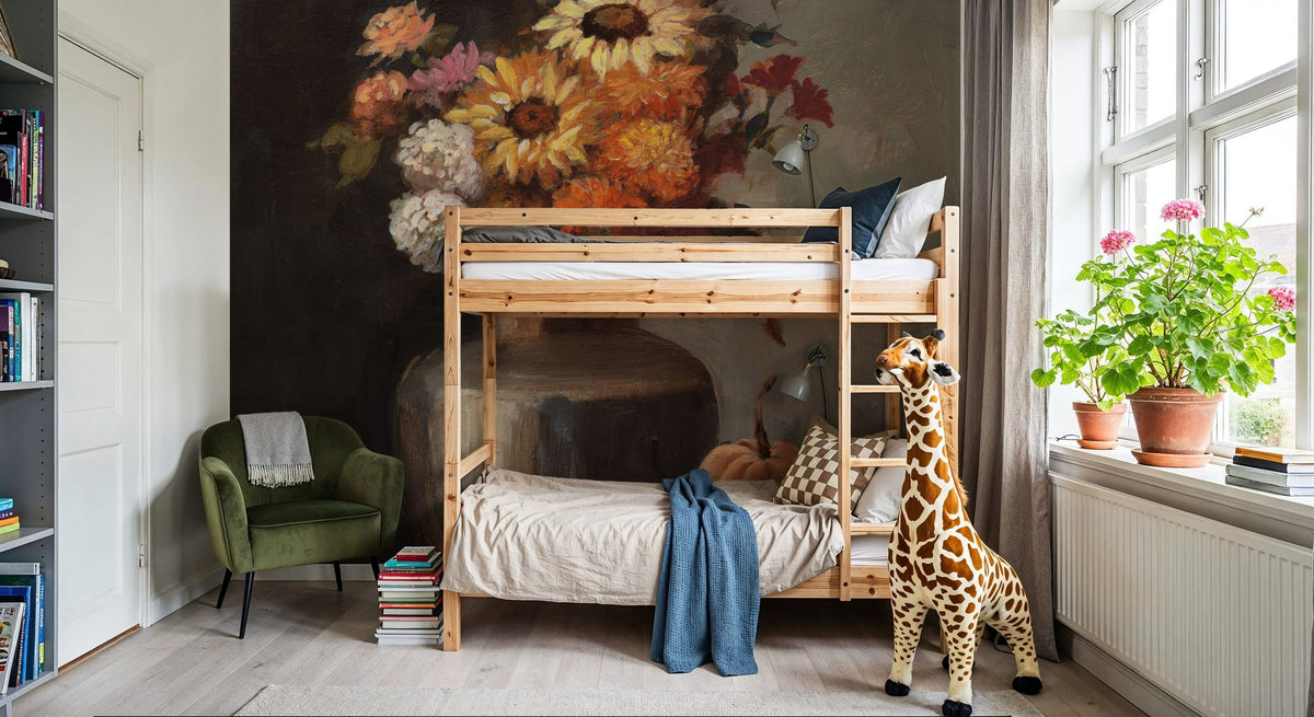 Echoes of Autumn Mural Wallpaper - room preview 02