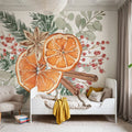 Winter Warmth IV Mural Wallpaper - room preview 02