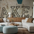 Vintage Bakery Sign Mural Wallpaper - room preview 02