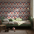 Dandi Scandi, Coral Mural Wallpaper - room preview 02