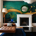 The Golden Highway Mural Wallpaper - room preview 02