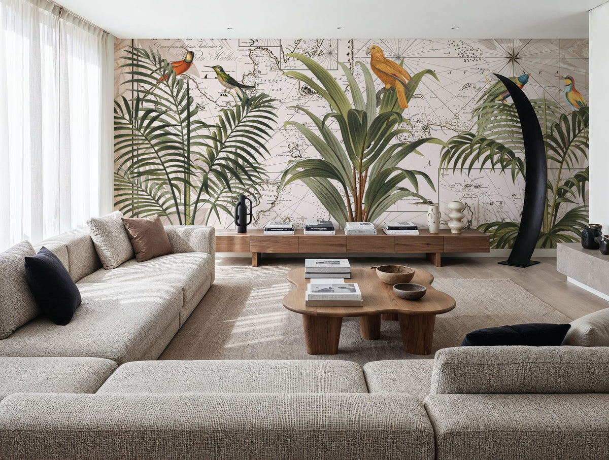 Indonesia Jungle Paradise No1 Mural Wallpaper - room preview 02