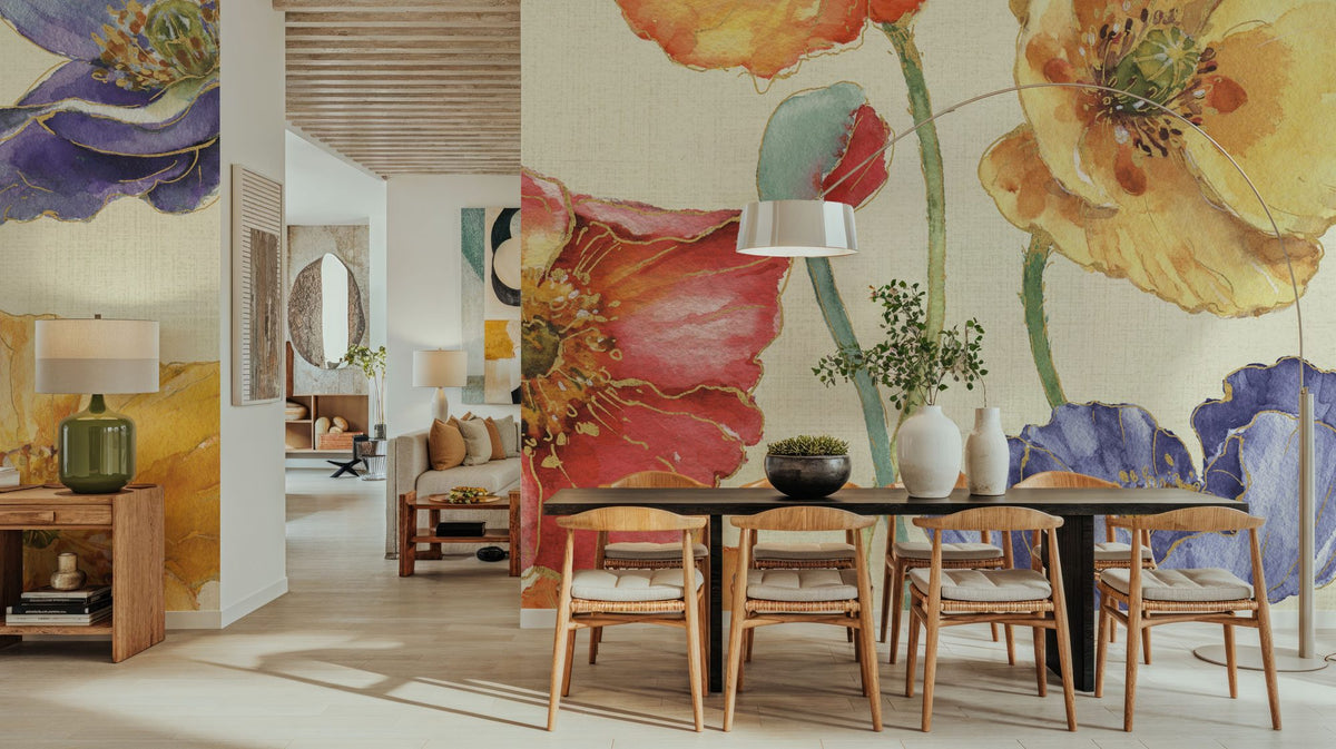 Autumn Softies Mural Wallpaper - room preview 02