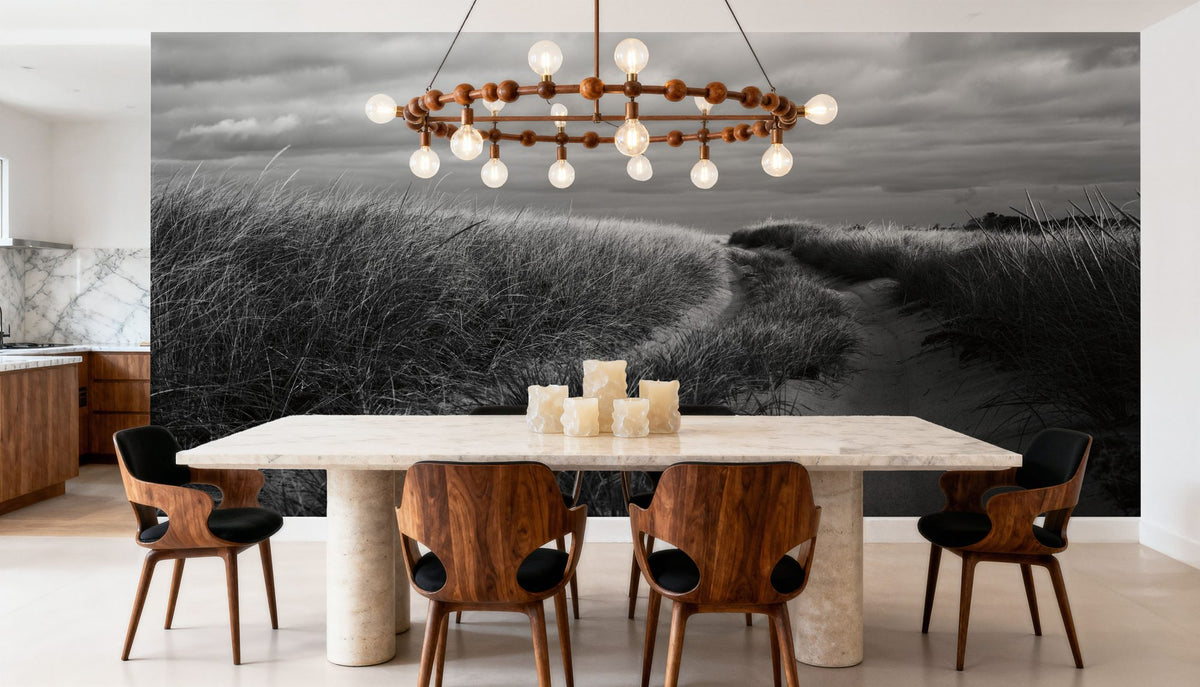 Beach Grasses Mural Wallpaper - room preview 02