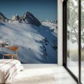 Skiing Hasenfluh Mural Wallpaper - room preview 02