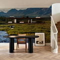 Lets Go Fishing Mural Wallpaper - Neutral Tone - room preview 02
