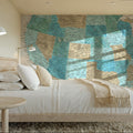 US Map Detailed - Uxia Mural Wallpaper - room preview 02