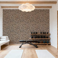 Cheetah Fur Texture Mural Wallpaper - room preview 02