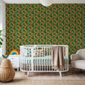 Friendly Foxes Mural Wallpaper - room preview 02