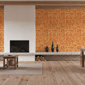 Olive Tree, Pumpkin Mural Wallpaper - room preview 02