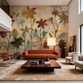 Rainbow Garden Mural Wallpaper - room preview 02
