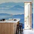 Misty Mountain Layers Mural Wallpaper - room preview 02