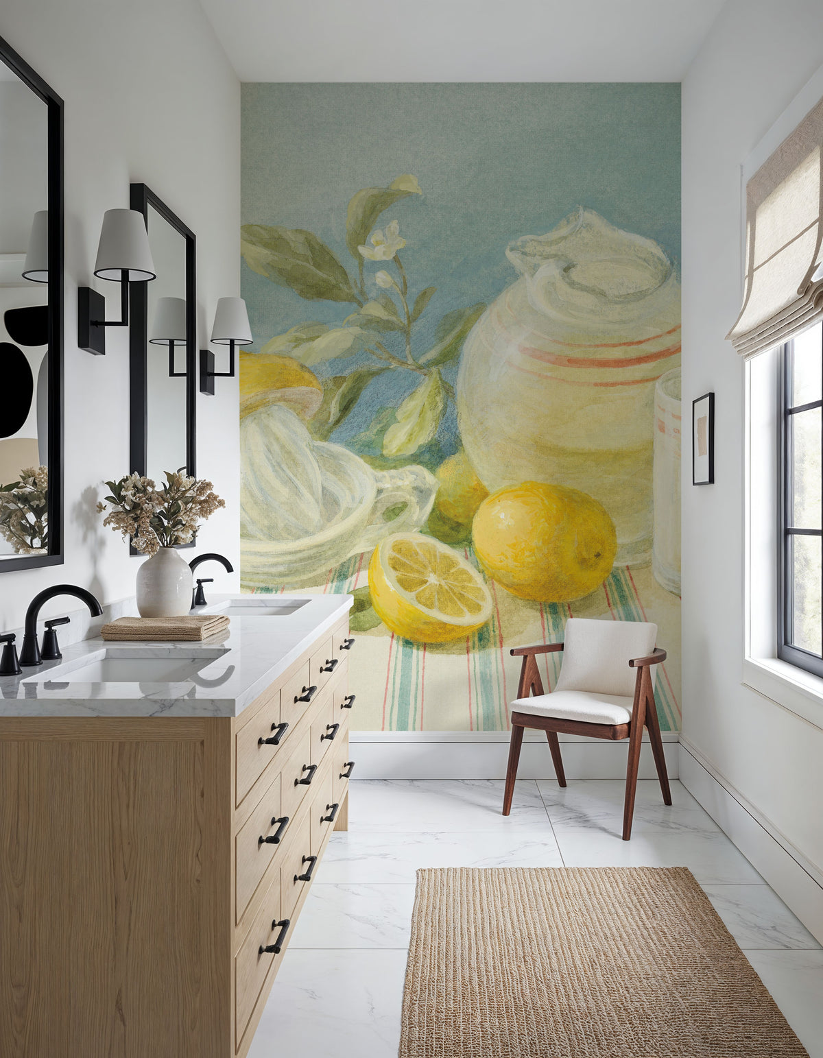 Handmade Lemonade Mural Wallpaper - room preview 02