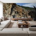 Coastal Cliff Majesty Mural Wallpaper - room preview 02