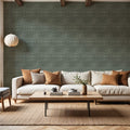 Staggered Zig-Zag, Forest Mural Wallpaper - room preview 02