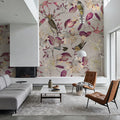 Tescoma Birds of Beauty Mural Wallpaper - Red Tone - room preview 02