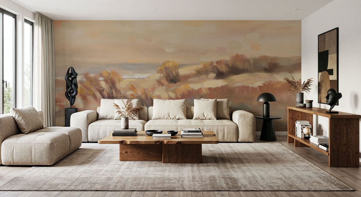Golden Dunes Mural Wallpaper - room preview 02