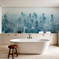 Shanghai Skyline 2018 Mural Wallpaper - room preview 02