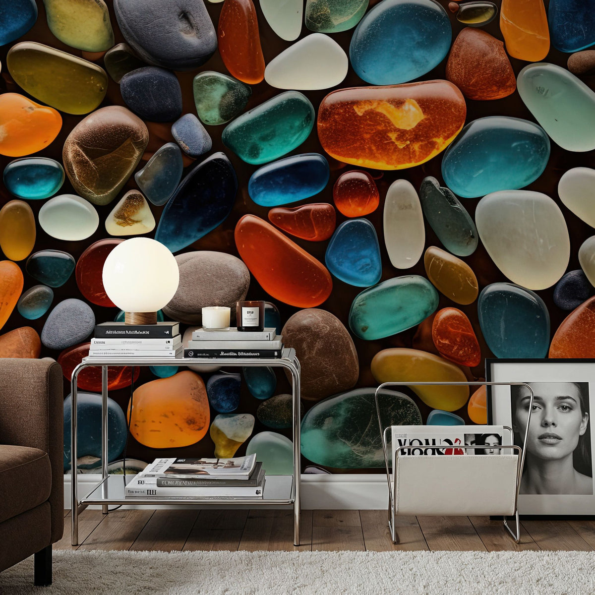 Soul Stones Mural Wallpaper - room preview 02