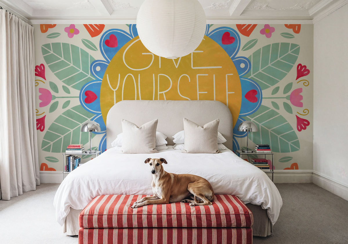 Bloom Bright III Mural Wallpaper - room preview 02