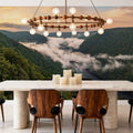 Misty Valley Mural Wallpaper - room preview 02