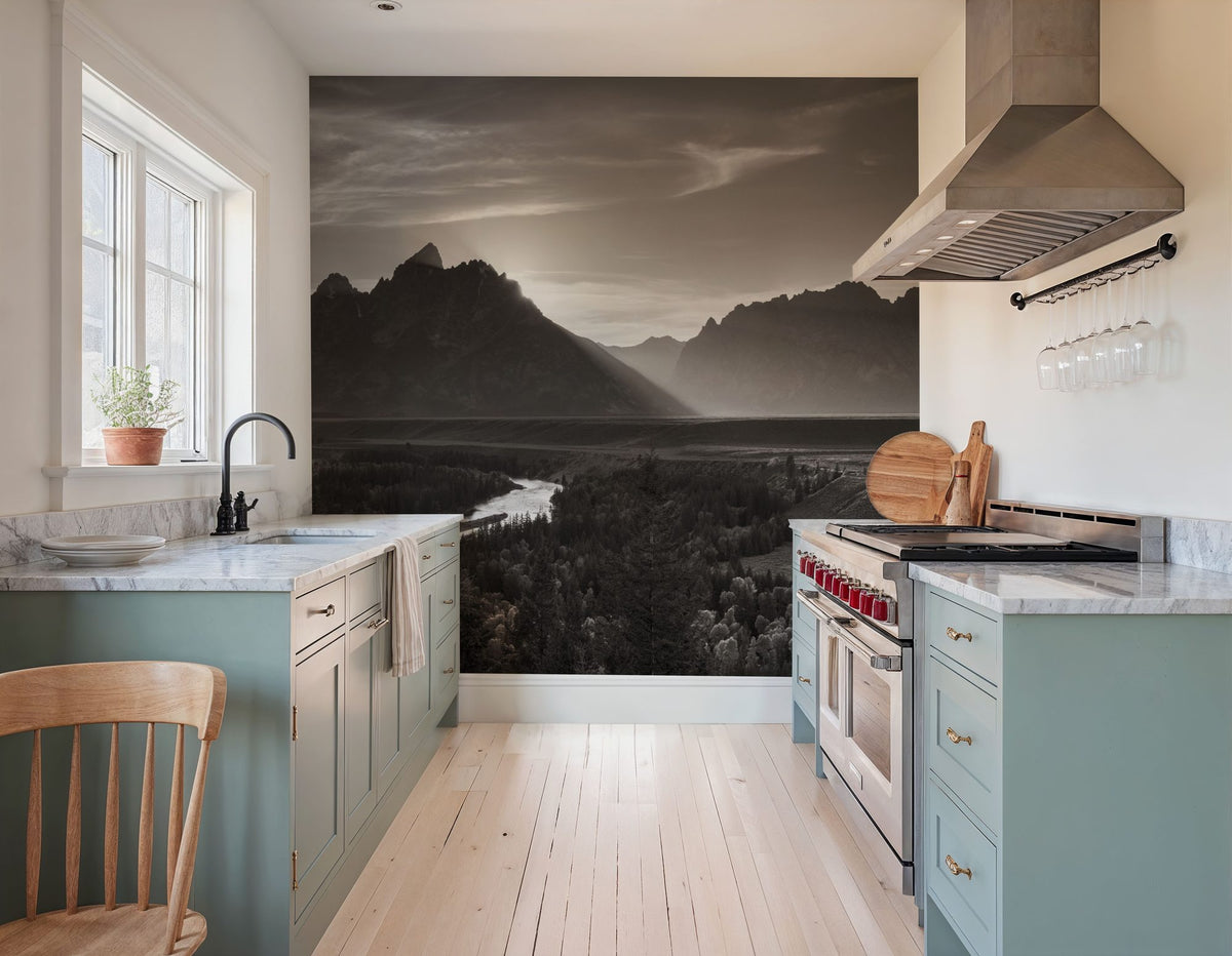 Snake River Mural Wallpaper - room preview 02