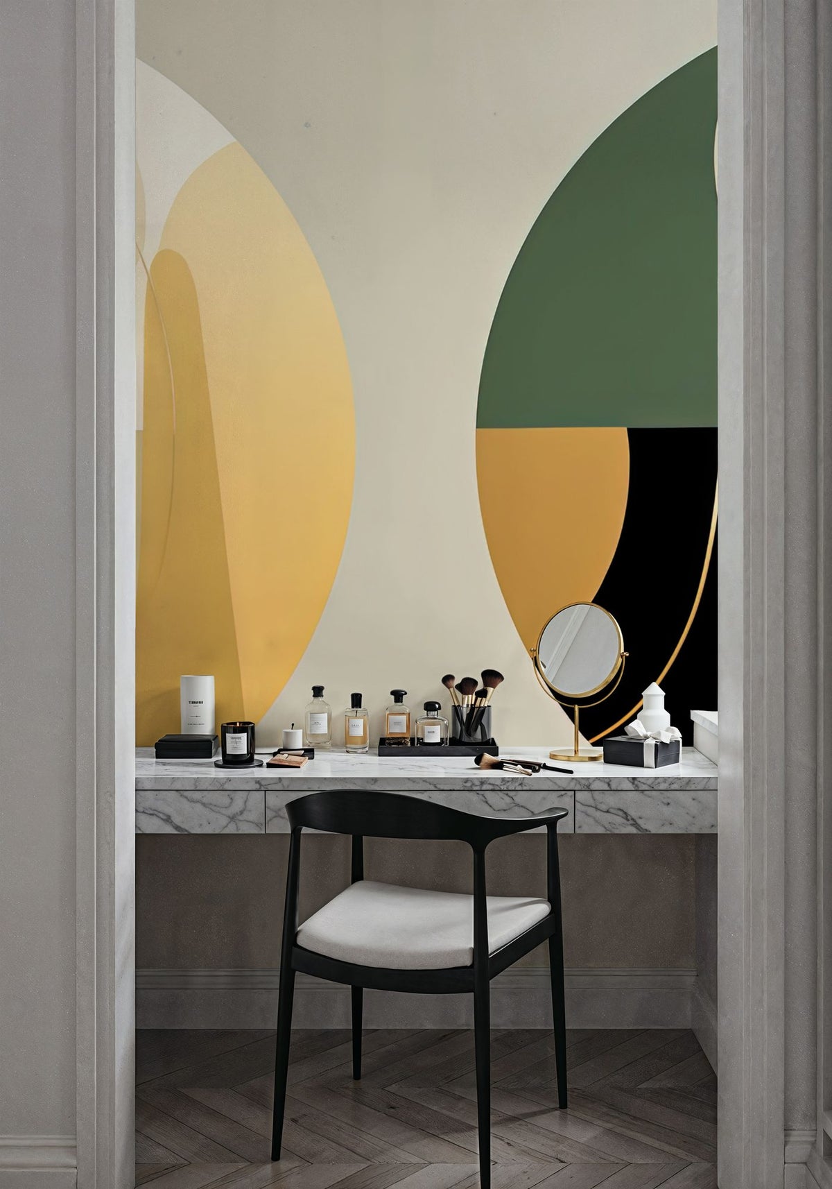 Twilight Eyes Mural Wallpaper - room preview 02