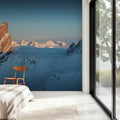 Peak Sunset Panorama Mural Wallpaper - room preview 02