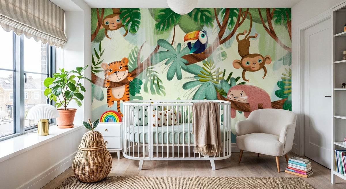 Treetop Chill Mural Wallpaper - room preview 02
