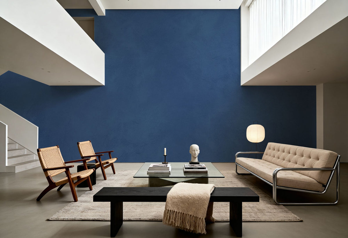 Tuscan Clay, Ocean Mural Wallpaper - room preview 02