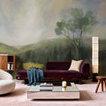 Forest At Sunrise Mural Wallpaper - room preview 02