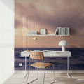 Lavender Horizon Mural Wallpaper - room preview 02