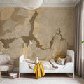 Lake Mead Ochre Mural Wallpaper - room preview 02