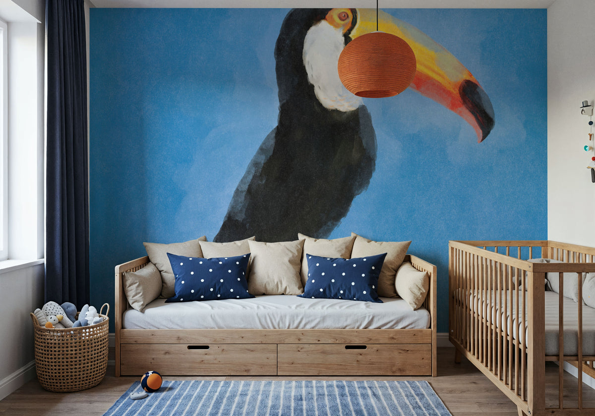 Bright Birds III Mural Wallpaper - room preview 02