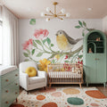 Soft Meadow V Mural Wallpaper - room preview 02