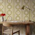 Celestial Medallions Mural Wallpaper - room preview 02