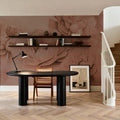 Transcendent Peony, Rose Mural Wallpaper - room preview 02