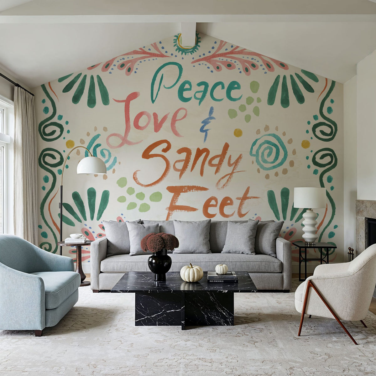 Coastline VI Mural Wallpaper - room preview 02